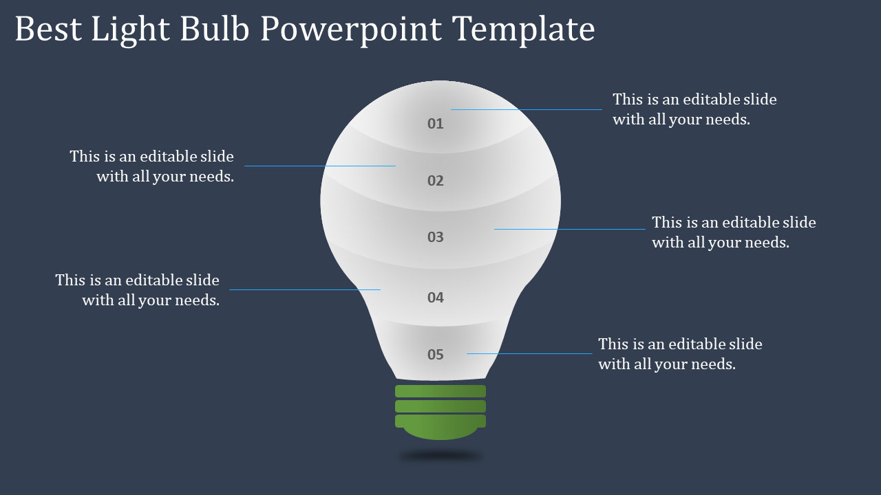 light bulb powerpoint template-best light bulb powerpoint template